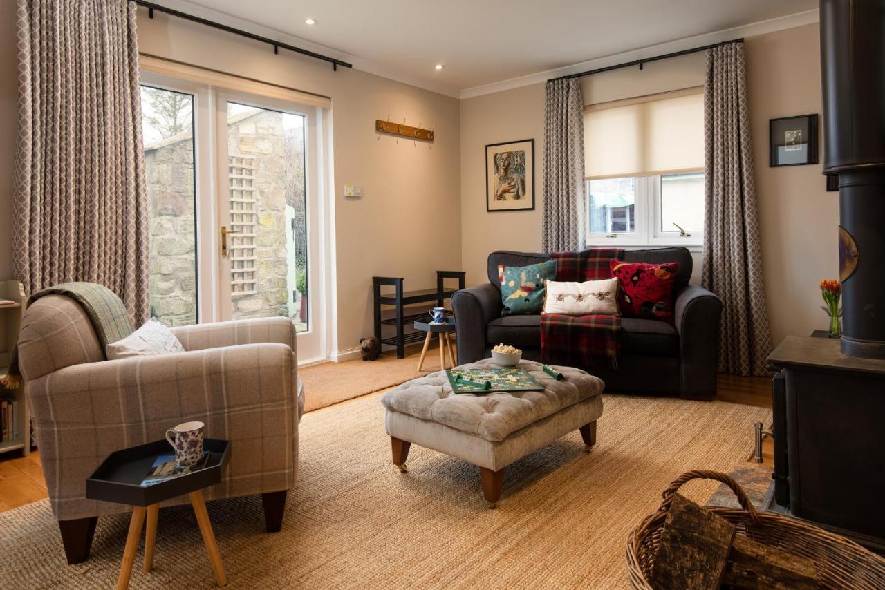 Millar Organics Farm Cottage Duns Esterno foto