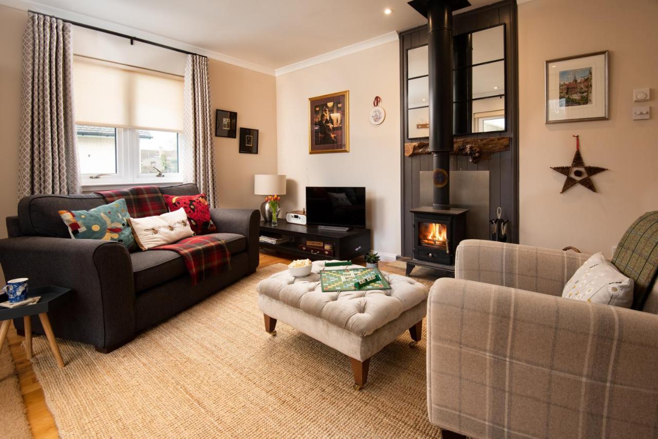 Millar Organics Farm Cottage Duns Esterno foto